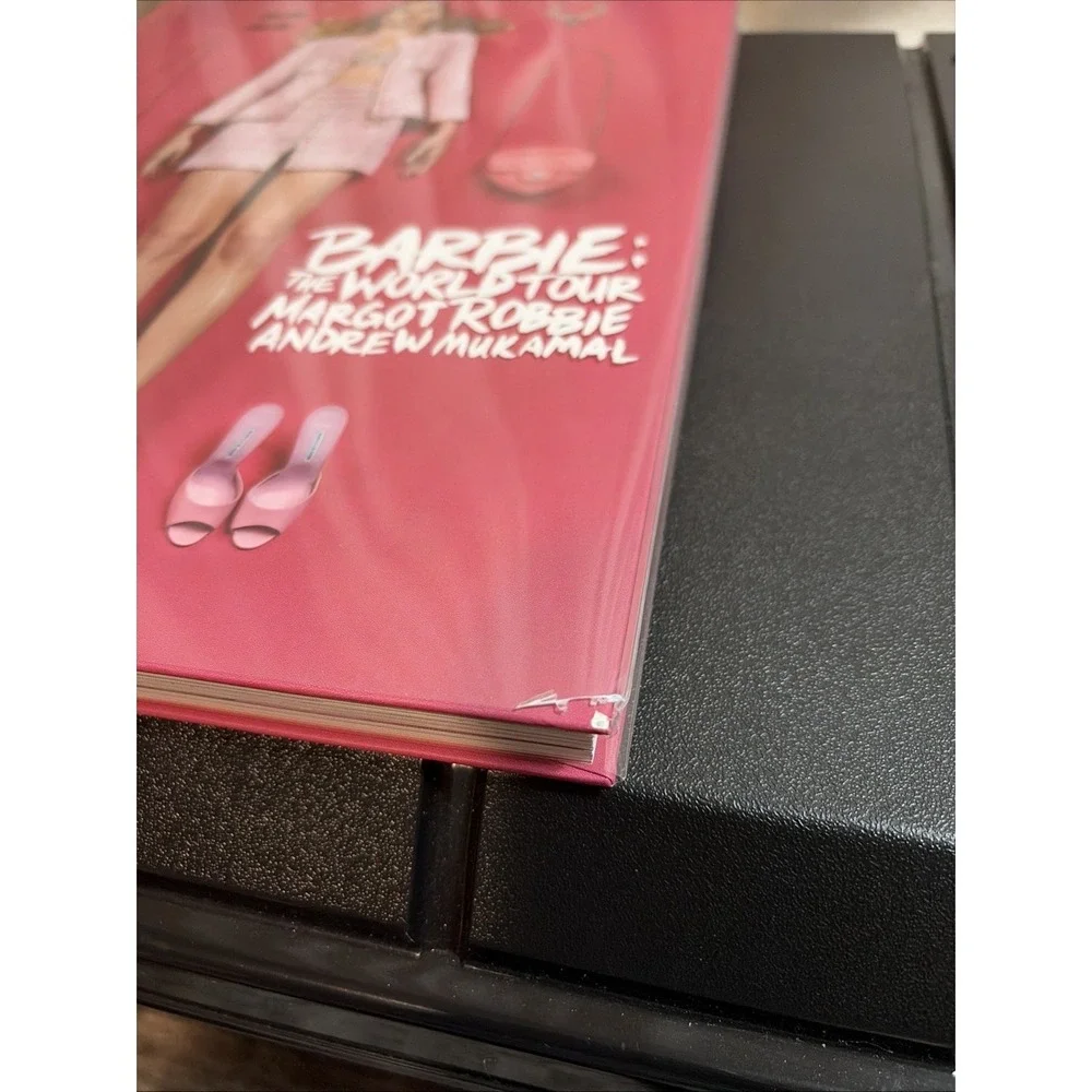 Barbie: The World Tour Hardcover featuring Margot Robbie- New & Sealed SEE PICS